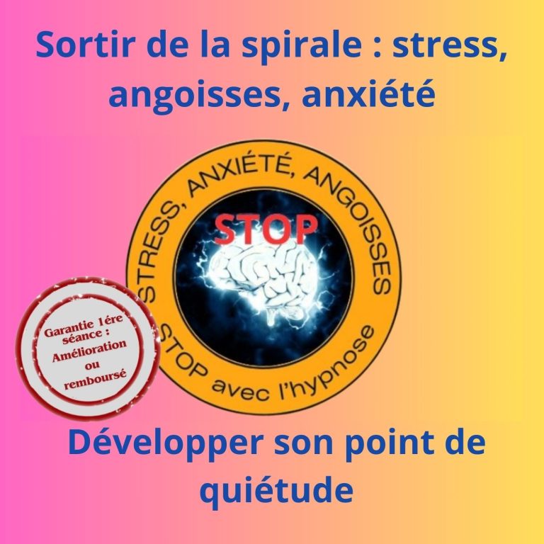 1ere séance à 70 € pour sortir de la spirale